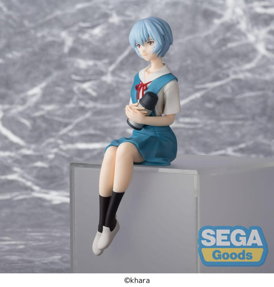 Rebuild of Evangelion PM Perching PVC Statue Rei Ayanami Evangelion New Theatrical Edition 14 cm Image 2