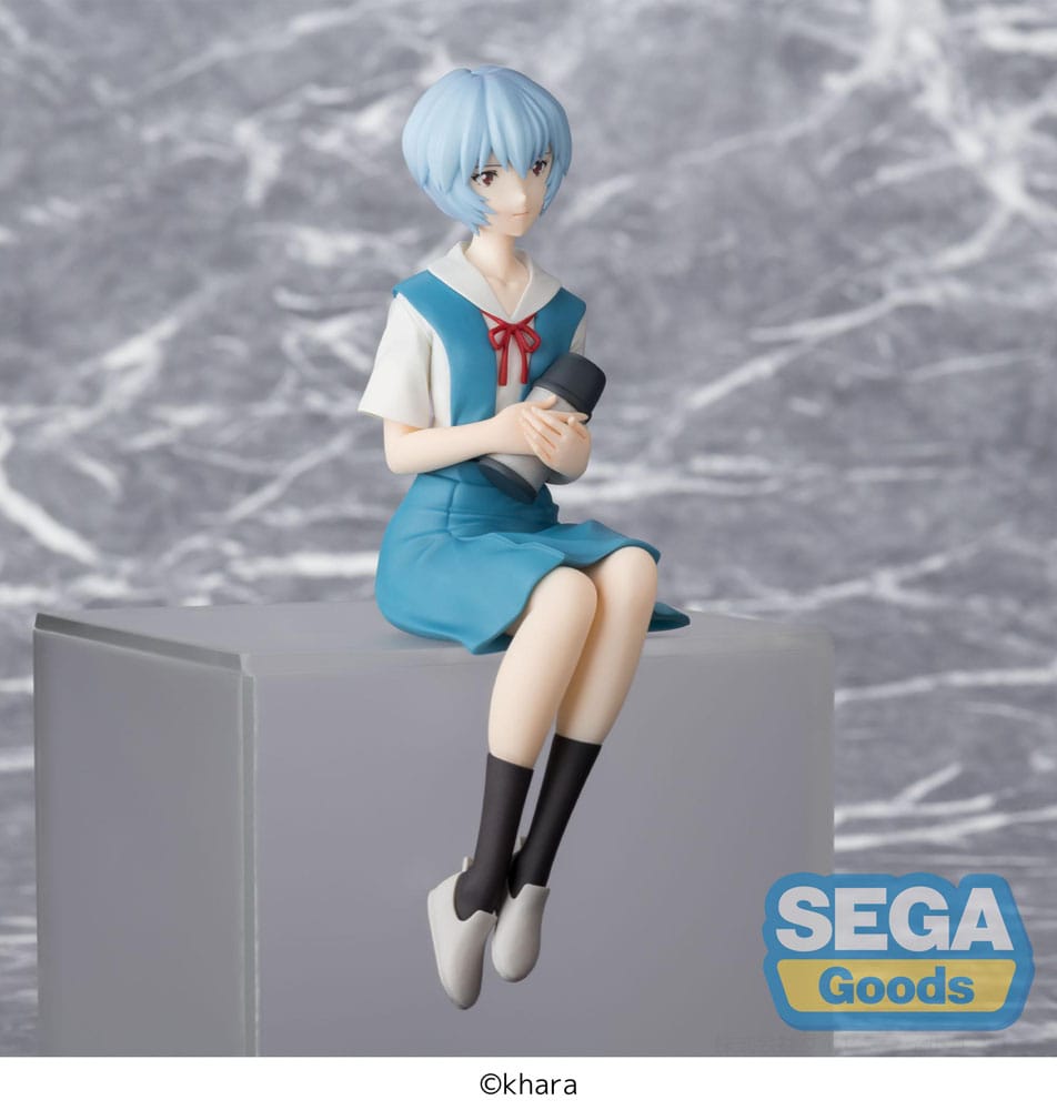 Rebuild of Evangelion PM Perching PVC Statue Rei Ayanami Evangelion New Theatrical Edition 14 cm Image 3
