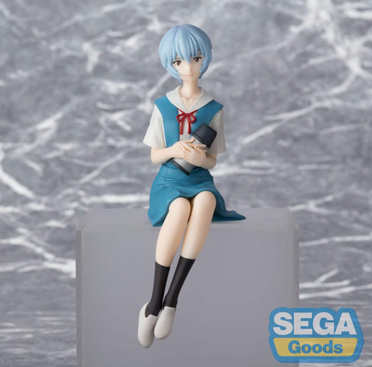 Rebuild of Evangelion PM Perching PVC Statue Rei Ayanami Evangelion New Theatrical Edition 14 cm Image 1