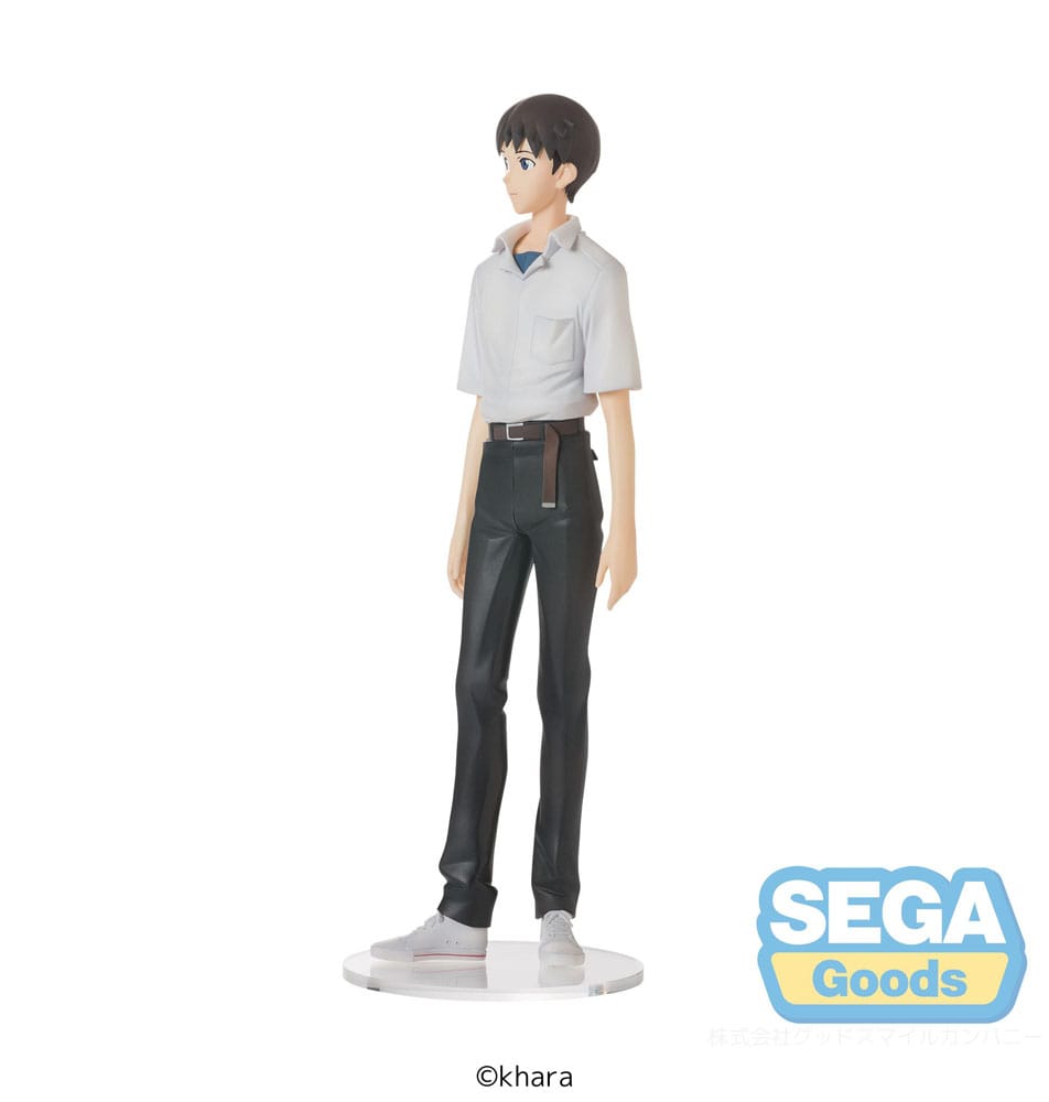 Rebuild of Evangelion High Premium PVC Statue Shinji Ikari Uniform Ver. Evangelion: New Theatrical Edition 22 cm Image 2