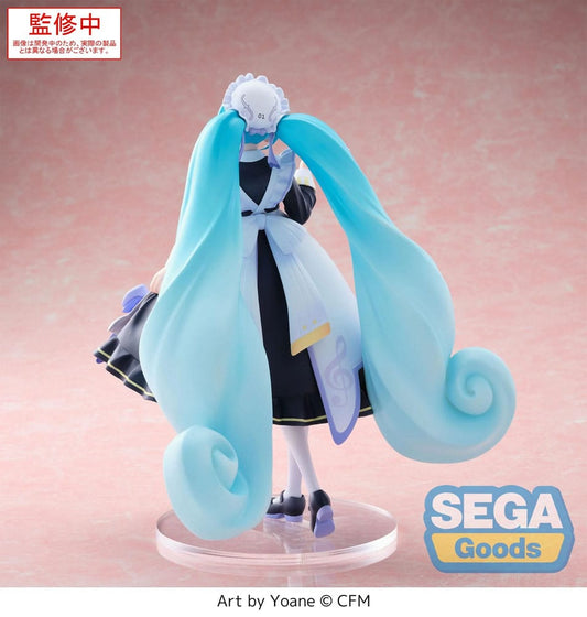 Character Vocal Series 01: Hatsune Miku Luminasta PVC Statue Hatsune Miku Classical Maid 21 cm Image 2