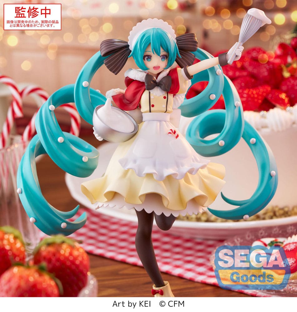 Character Vocal Series 01: Hatsune Miku Luminasta PVC Statue Hatsune Miku Christmas 2025 20 cm Image 3