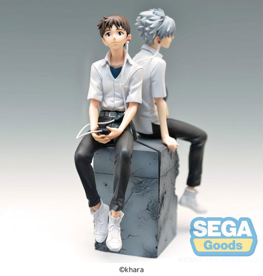 Rebuild of Evangelion Luminasta PVC Statue Shinji & Kaworu Evangelion: New Theatrical Edition Shinji Ver. 17 cm Image 1