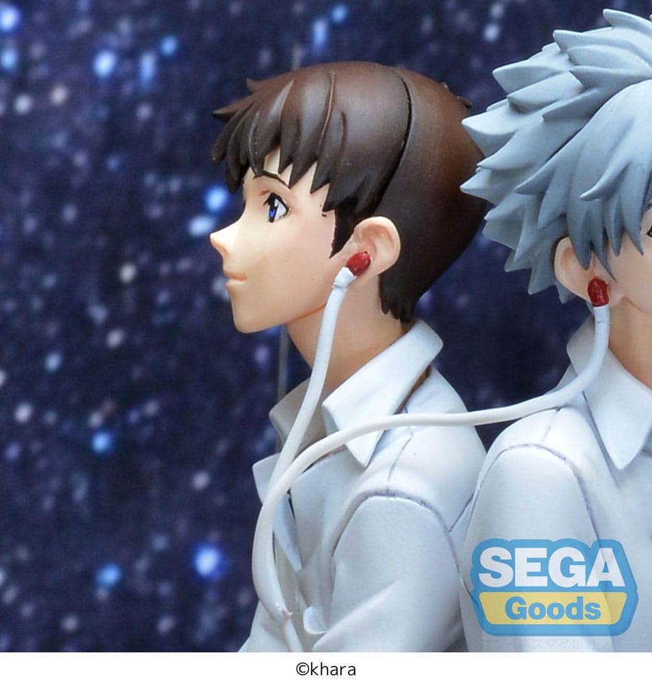 Rebuild of Evangelion Luminasta PVC Statue Shinji & Kaworu Evangelion: New Theatrical Edition Shinji Ver. 17 cm Image 3