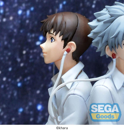 Rebuild of Evangelion Luminasta PVC Statue Shinji & Kaworu Evangelion: New Theatrical Edition Shinji Ver. 17 cm Image 3