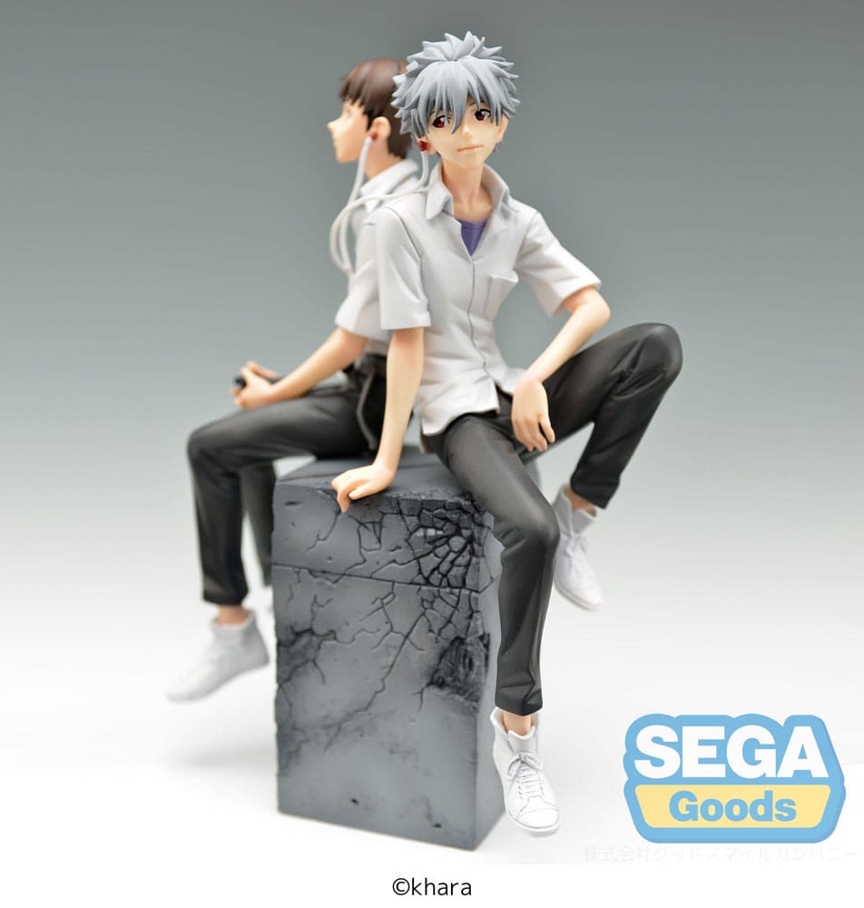 Rebuild of Evangelion Luminasta PVC Statue Shinji & Kaworu Evangelion: New Theatrical Edition Kaworu Ver. 17 cm Image 1