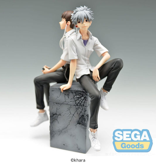 Rebuild of Evangelion Luminasta PVC Statue Shinji & Kaworu Evangelion: New Theatrical Edition Kaworu Ver. 17 cm Image 1