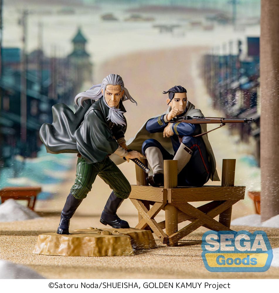 Golden Kamuy Xross Link Anime PVC Statue Toshizo Hijikata 13 cm Image 6