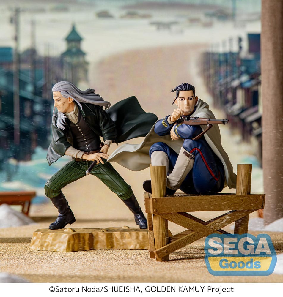 Golden Kamuy Xross Link Anime PVC Statue Hyakunosuke Ogata 13 cm Image 6
