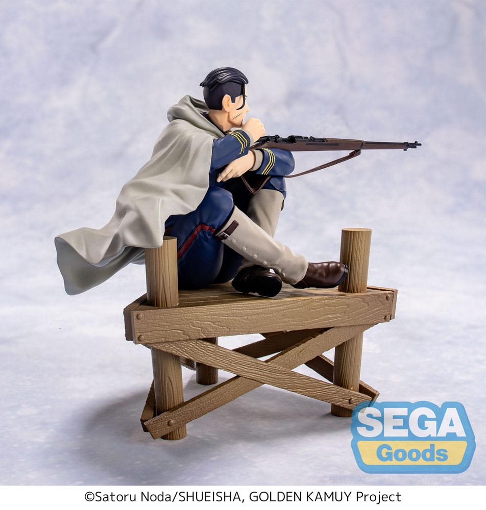 Golden Kamuy Xross Link Anime PVC Statue Hyakunosuke Ogata 13 cm Image 7
