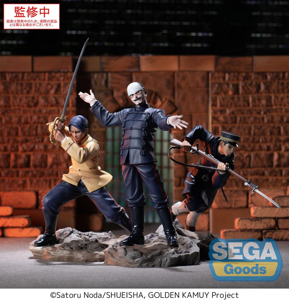 Golden Kamuy XrossLink PVC Statue First Lieutenant Tsurumi 17 cm Image 6