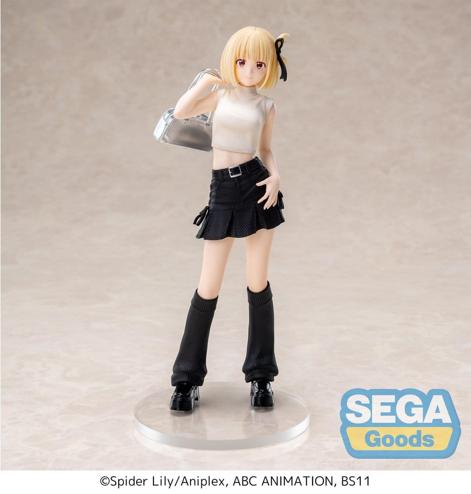 Lycoris Recoil High Premium Figure PVC Figur Chisato Nishikigi Street Snap 20 cm Image 1