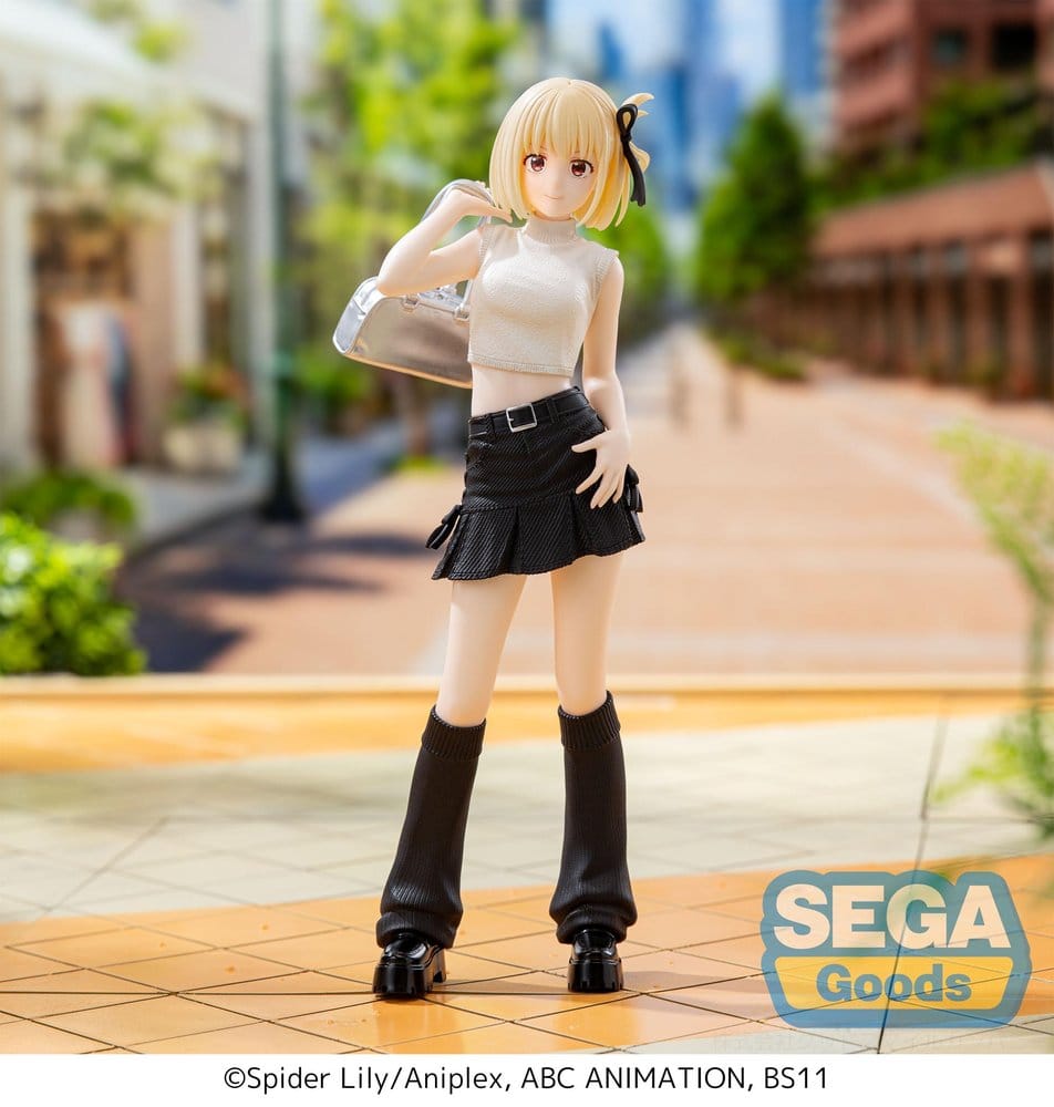 Lycoris Recoil High Premium Figure PVC Figur Chisato Nishikigi Street Snap 20 cm Image 2