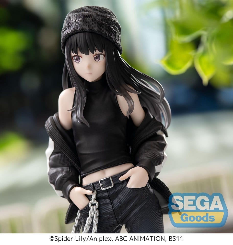 Lycoris Recoil High Premium Figure PVC Figur Takina Inoue Street Snap 20 cm Image 4