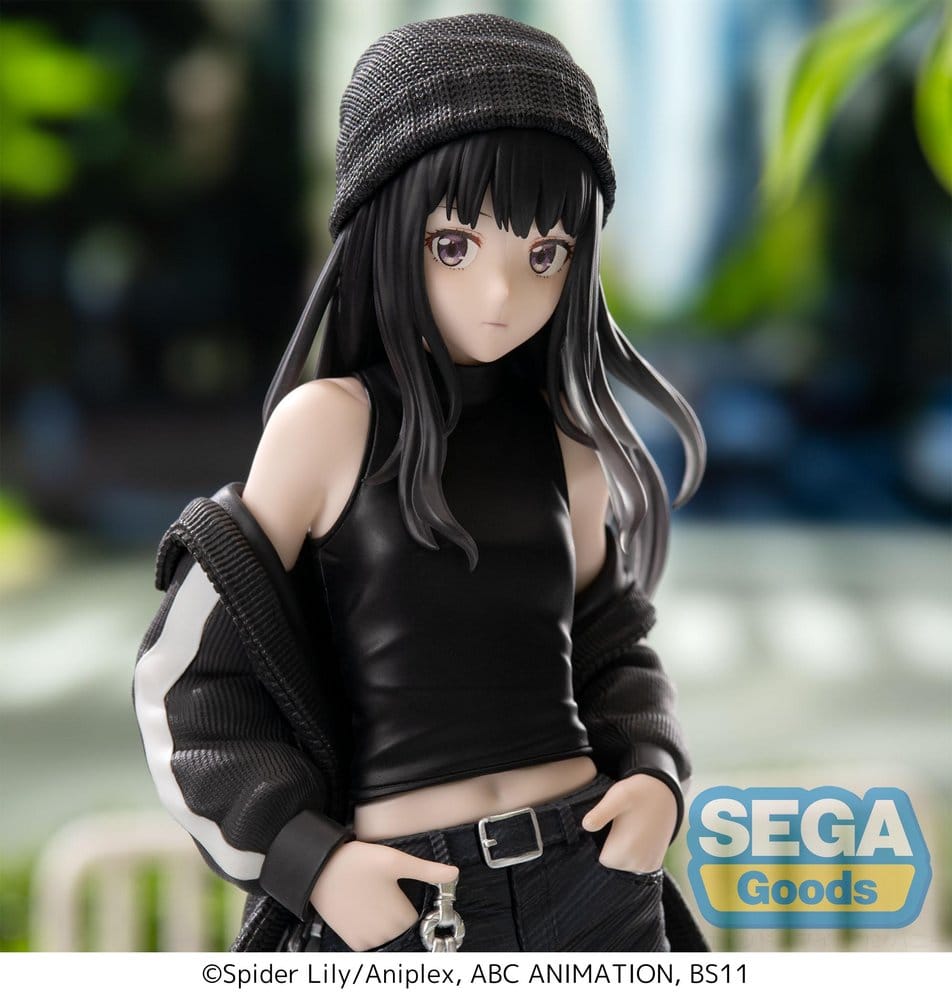 Lycoris Recoil High Premium Figure PVC Figur Takina Inoue Street Snap 20 cm Image 5