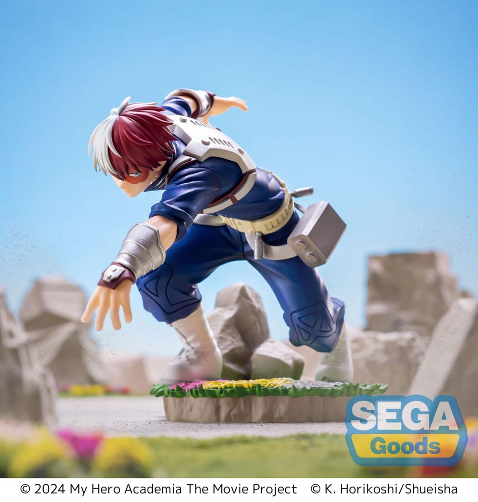 My Hero Academia: You´re Next Xross Link Anime PVC Statue Shoto Todoroki 12 cm Image 2