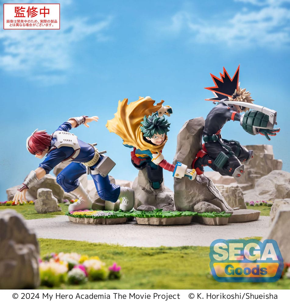 My Hero Academia: You´re Next Xross Link Anime PVC Statue Izuku Midoriya Vol. 2 15 cm Image 6