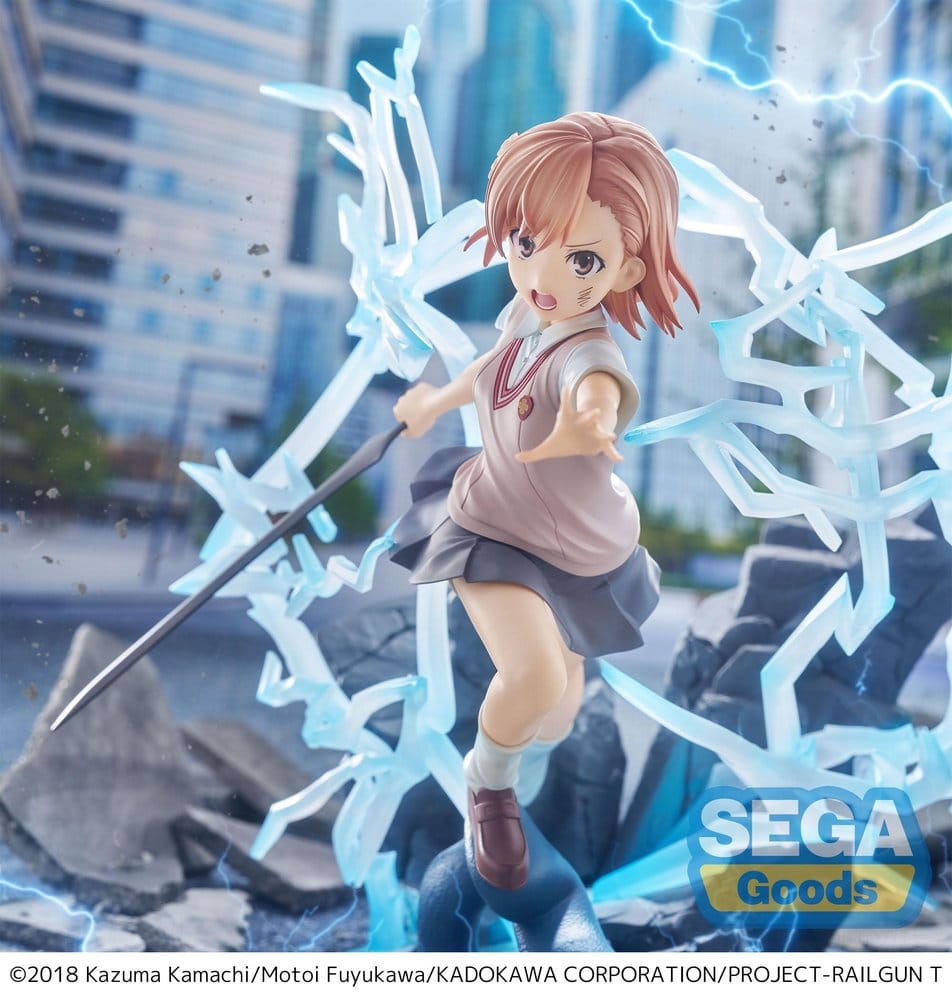 A Certain Scientific Railgun T FIGURIZMa PVC Figur Mikoto Misaka 23 cm Image 4