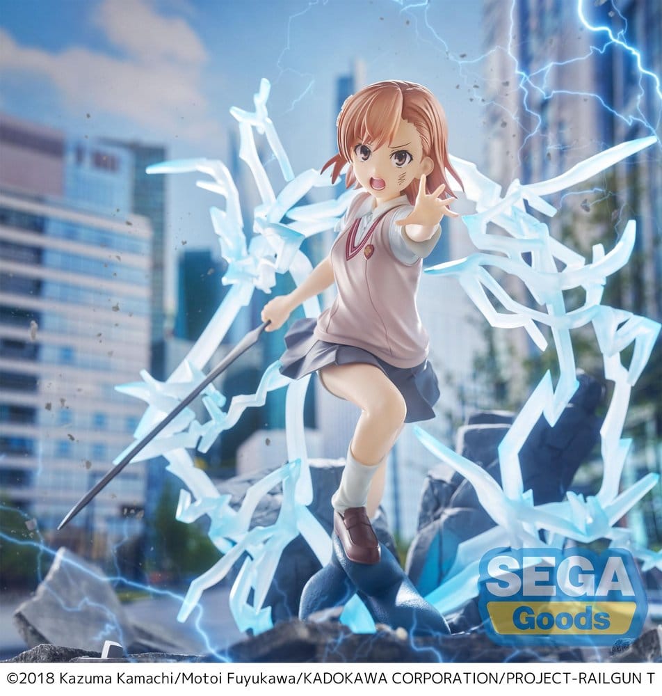 A Certain Scientific Railgun T FIGURIZMa PVC Figur Mikoto Misaka 23 cm Image 5