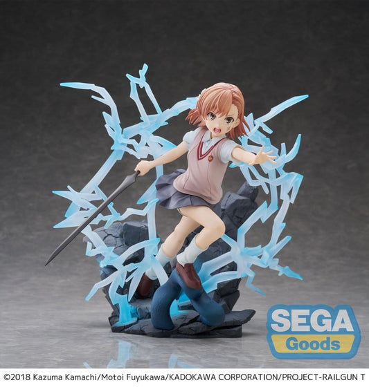 A Certain Scientific Railgun T FIGURIZMa PVC Figur Mikoto Misaka 23 cm Image 1