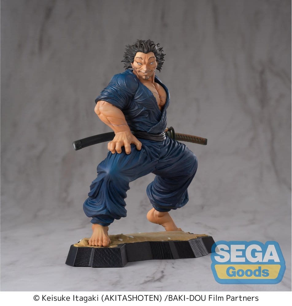 Baki-Dou Luminasta PVC Figur Musashi Miyamoto 17 cm Image 1
