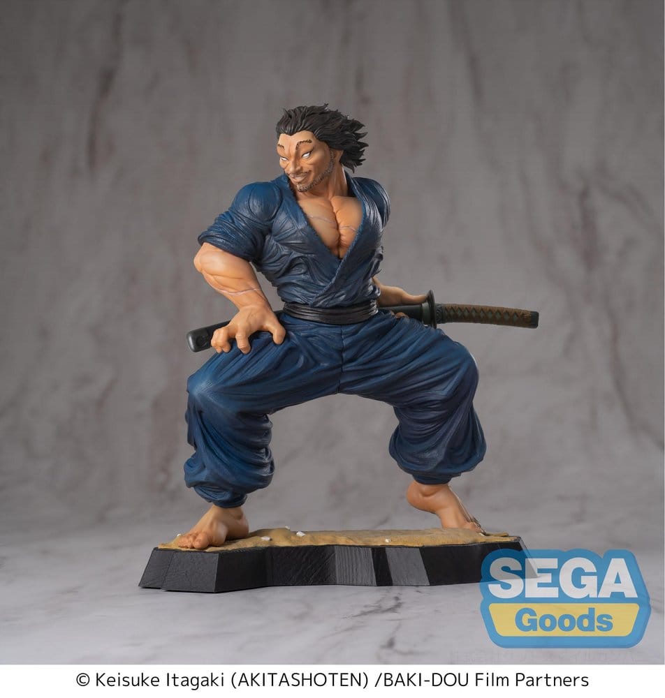 Baki-Dou Luminasta PVC Figur Musashi Miyamoto 17 cm Image 6