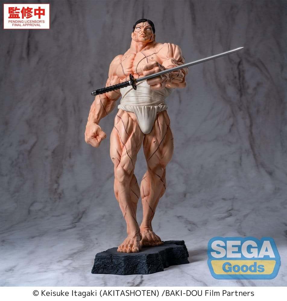 Baki-Dou Luminasta PVC Figur Kaoru Hanayama 23 cm Image 1