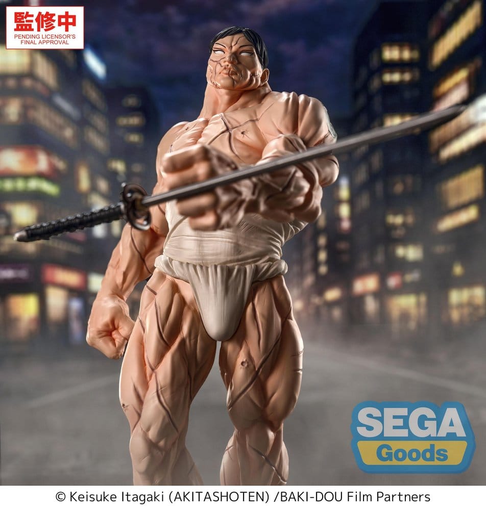 Baki-Dou Luminasta PVC Figur Kaoru Hanayama 23 cm Image 4