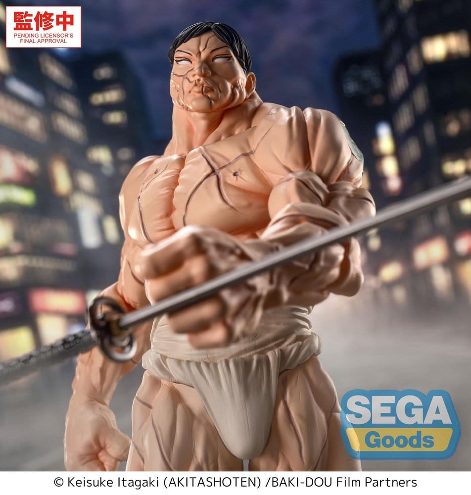 Baki-Dou Luminasta PVC Figur Kaoru Hanayama 23 cm Image 5