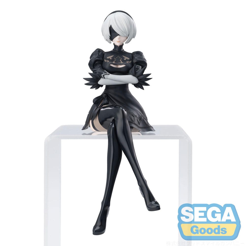 NieR:Automata Ver1.1a PM Perching PVC Statue 2B 13 cm Image 1