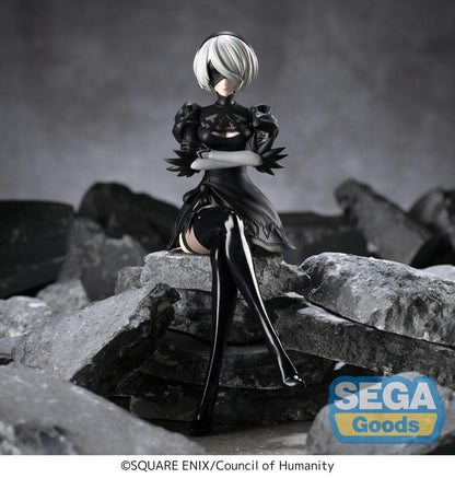 NieR:Automata Ver1.1a PM Perching PVC Statue 2B 13 cm Image 2