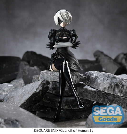 NieR:Automata Ver1.1a PM Perching PVC Statue 2B 13 cm Image 2