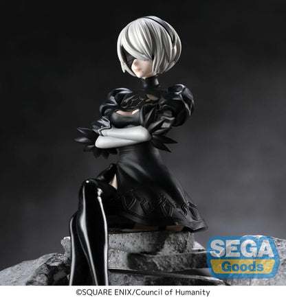NieR:Automata Ver1.1a PM Perching PVC Statue 2B 13 cm Image 5