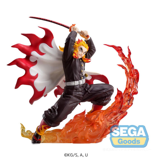 Demon Slayer: Kimetsu no Yaiba Xross Link Anime PVC Statue Kyojuro Rengoku 15 cm Image 1