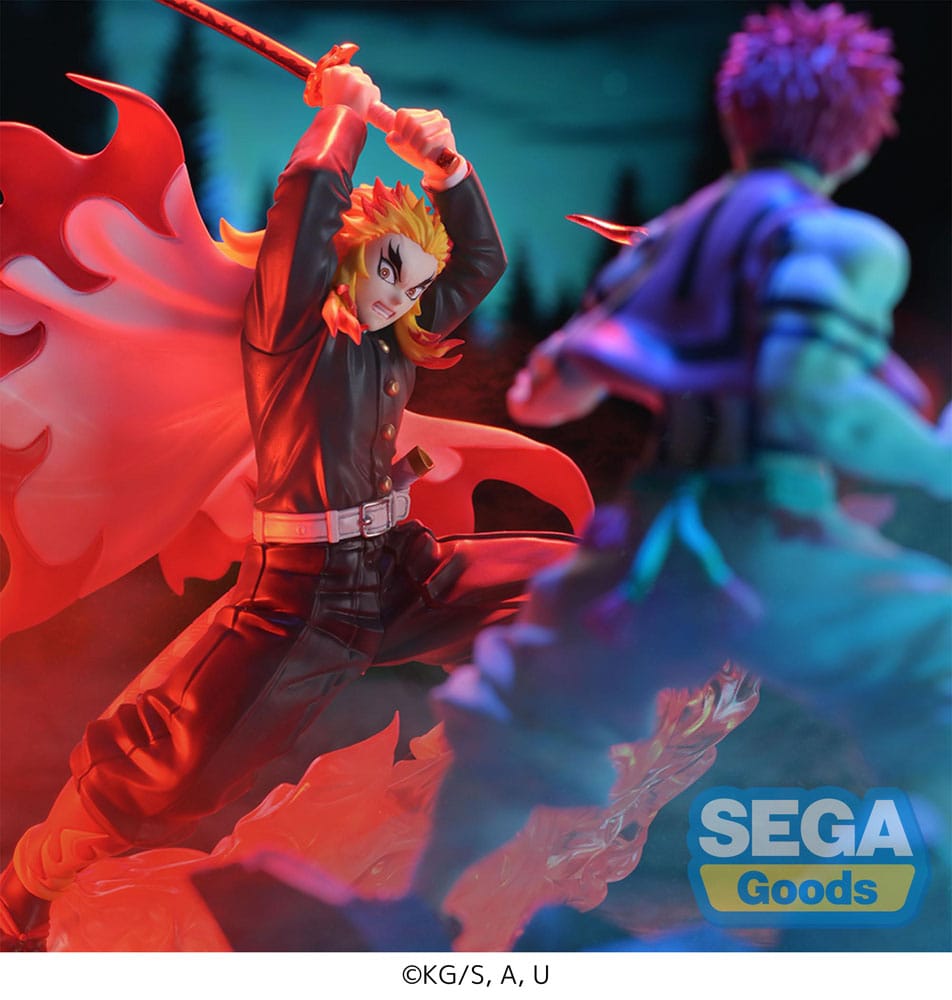 Demon Slayer: Kimetsu no Yaiba Xross Link Anime PVC Statue Kyojuro Rengoku 15 cm Image 5