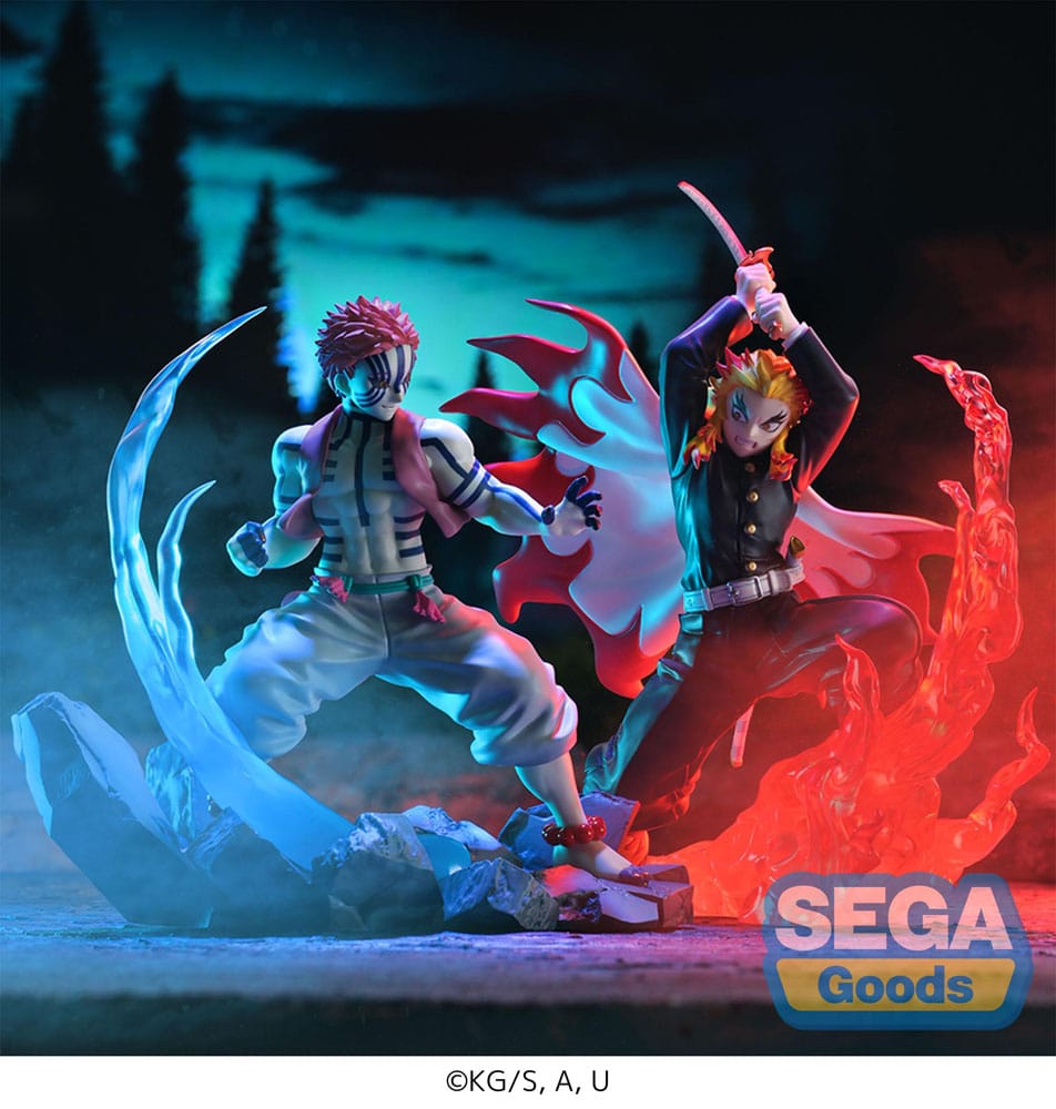 Demon Slayer: Kimetsu no Yaiba Xross Link Anime PVC Statue Kyojuro Rengoku 15 cm Image 6