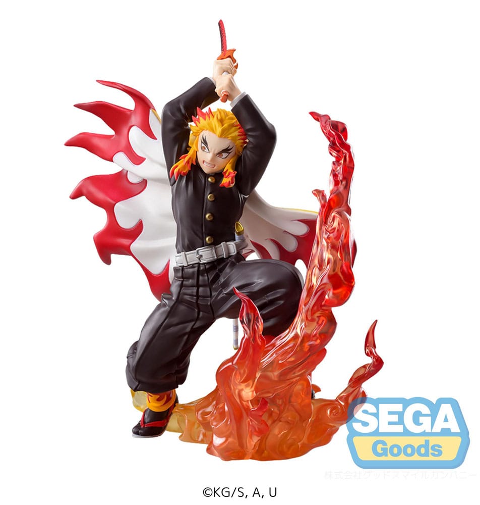 Demon Slayer: Kimetsu no Yaiba Xross Link Anime PVC Statue Kyojuro Rengoku 15 cm Image 7