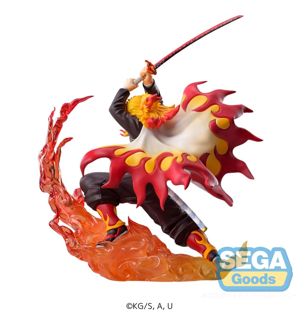 Demon Slayer: Kimetsu no Yaiba Xross Link Anime PVC Statue Kyojuro Rengoku 15 cm Image 8
