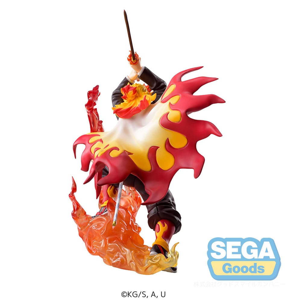 Demon Slayer: Kimetsu no Yaiba Xross Link Anime PVC Statue Kyojuro Rengoku 15 cm Image 9