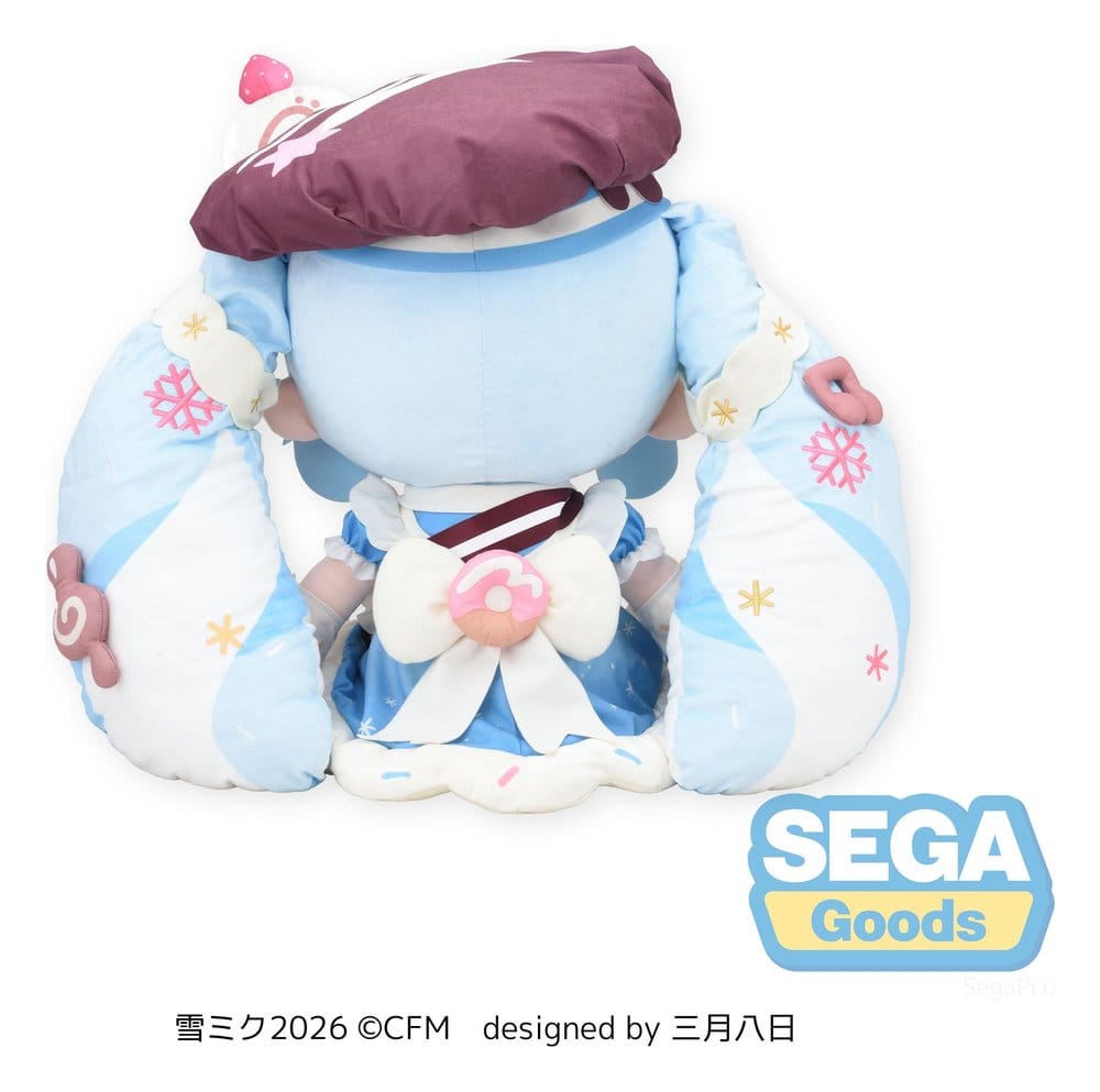 Character Vocal Series 01: Hatsune Miku Fuwa Petit Plüschfigur Snow Miku 2026 Dodeka Jumbo 50 cm Image 4