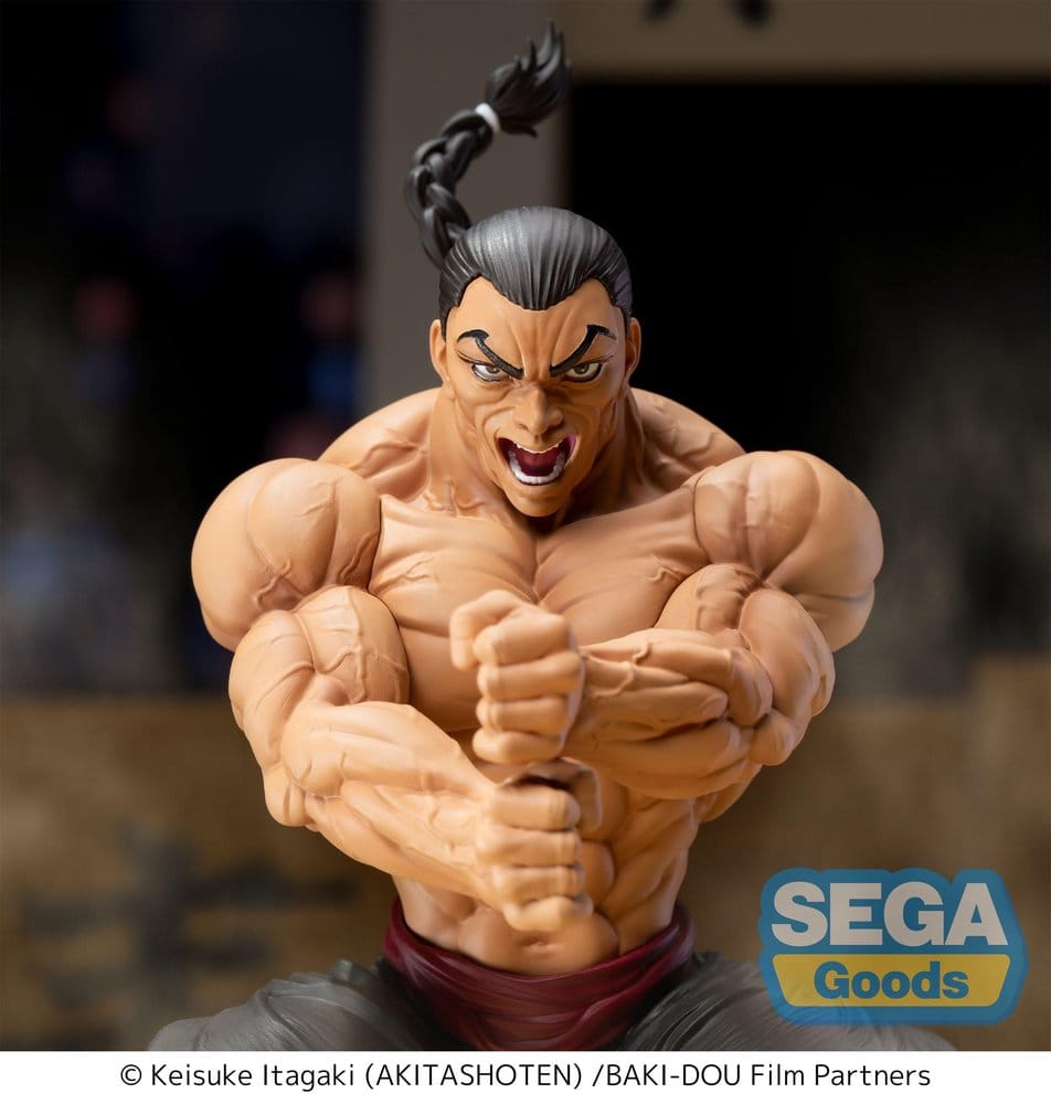 Baki-Dou Luminasta PVC Figur Kaioh Retsu 15 cm Image 5