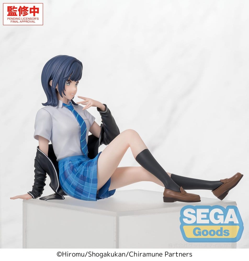Chitose Is in the Ramune Bottle PM Perching PVC Statue Yuzuki Nanase 8 cm Image 4