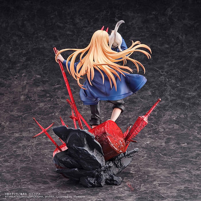 Chainsaw Man Statue 1/7 Power & Meowy 28 cm Image 5