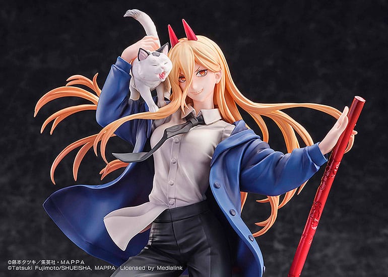 Chainsaw Man Statue 1/7 Power & Meowy 28 cm Image 6