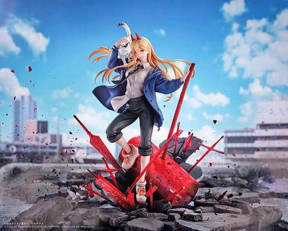 Chainsaw Man Statue 1/7 Power & Meowy 28 cm Image 9