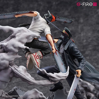 Chainsaw Man Statue Super Situation Figure Chainsaw Man vs. Samurai Sword 26 cm Image 9