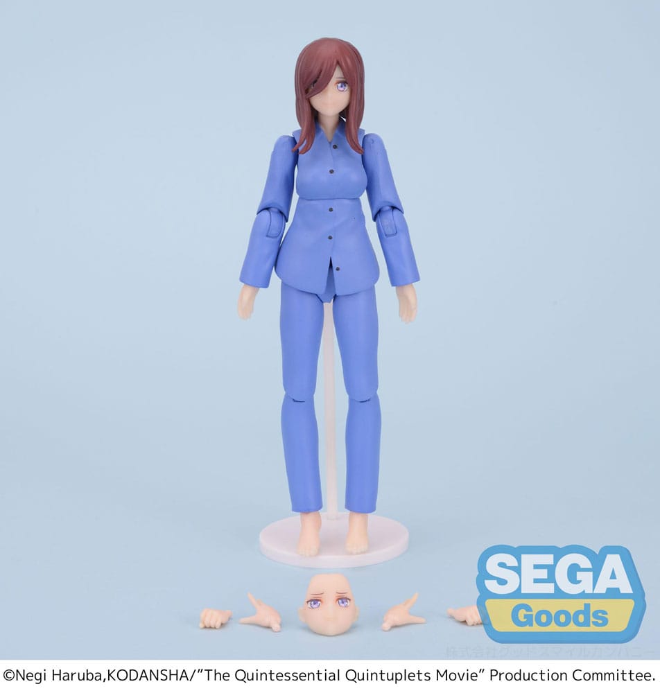 The Quintessential Quintuplets Actionfiguren Miku Nakano 15 cm Image 1