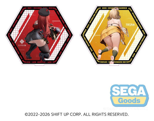 Goddess of Victory: Nikke Acrylic Stand PtZ Double-Sided Rapi: Red Hood / Anis: Sparkling Summer 25 cm Image 2