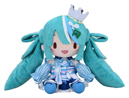 Character Vocal Series 01: Hatsune Miku Fuwa Petit Plüschfigur Hatsune Miku LAWSON 50th Anniversary Special LIVE L 30 cm Image 1