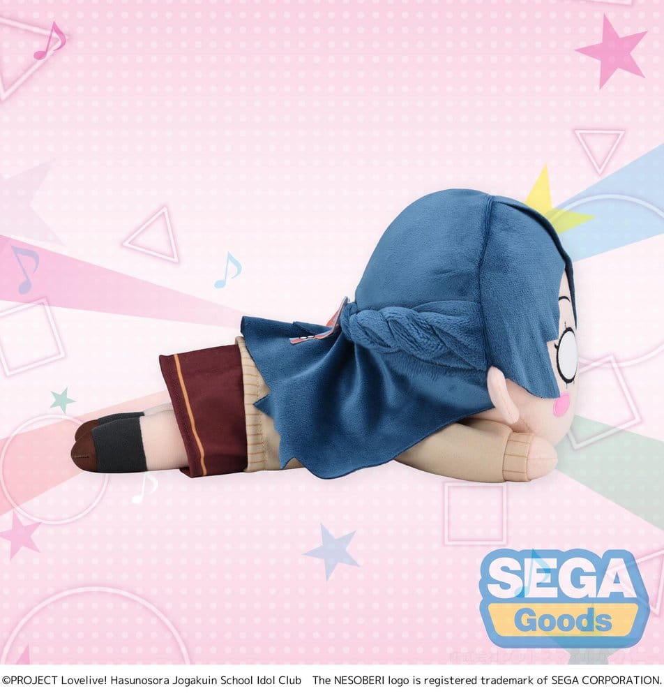 Love Live! Nesoberi (Lay-Down) Plüschfigur Murano Sayaka - Winter Uniform (M) 16 cm Image 3